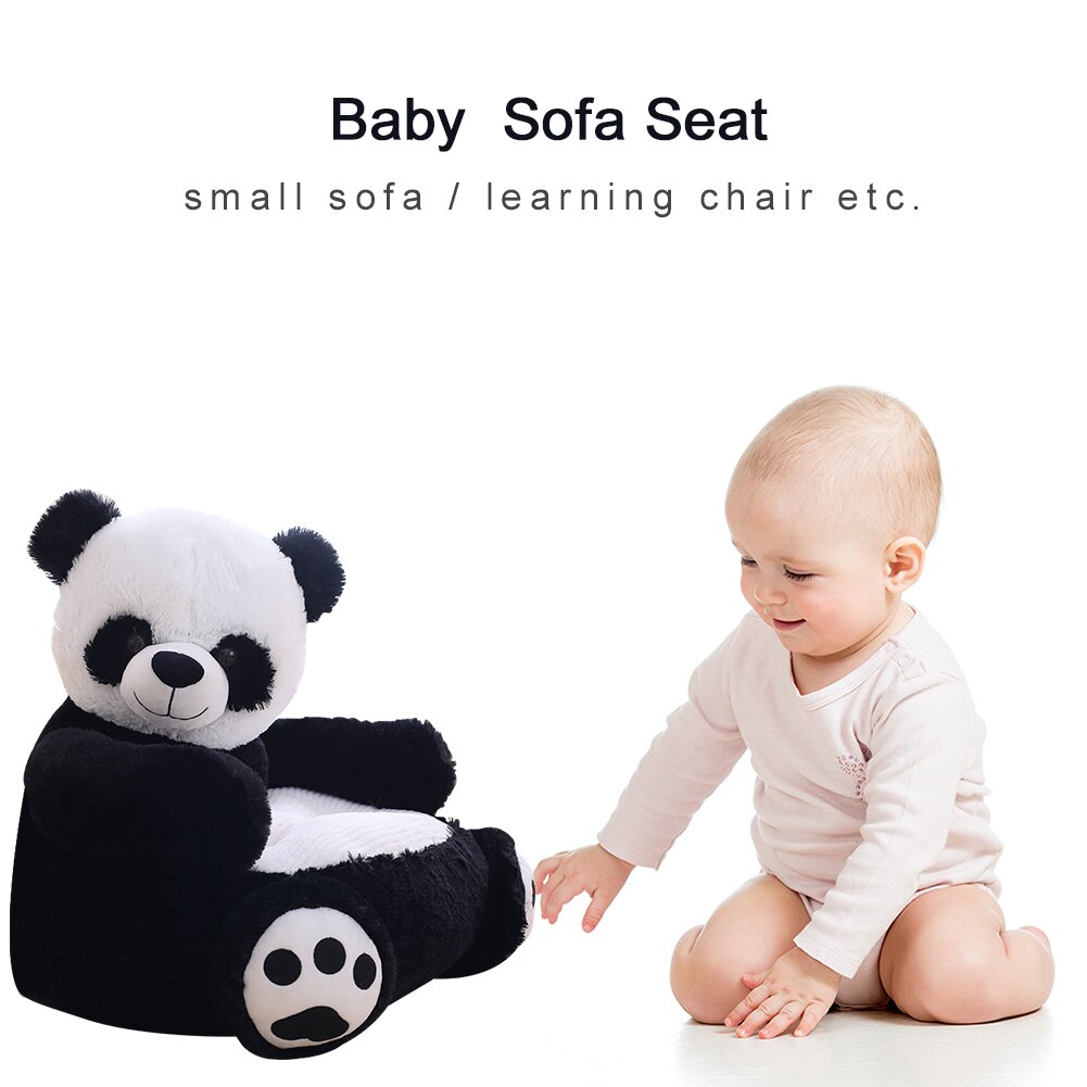 Newborn Baby Sofa Cover Cute Animals Learning to Sit Kids Seat Cover Seat Support without Filler Infants Feed Chair Skin Cover