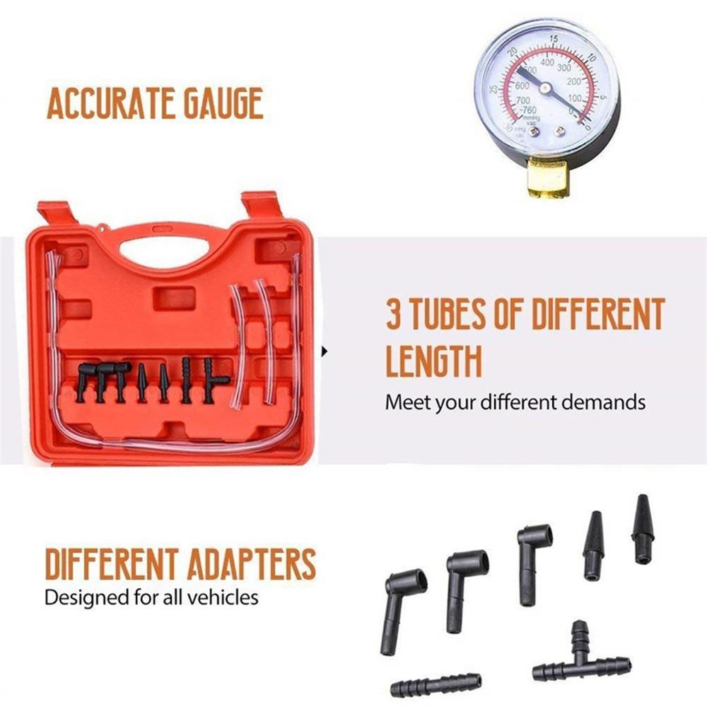 Automobile Brake Fluid Replacement Tool Pumping Dual Purpose Vacuum Pump Garage Repair Tool Kit Handheld Diy Vacuum Pump