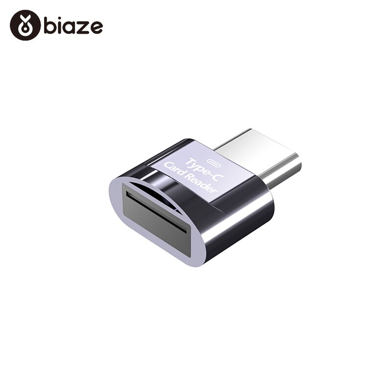 Biaze USB-C Card Reader 16G 32G 64G 128G 256G TF Card OTG Memory Card Adapter for Laptop Phones Type C Micro SD Card Reader C10: A16