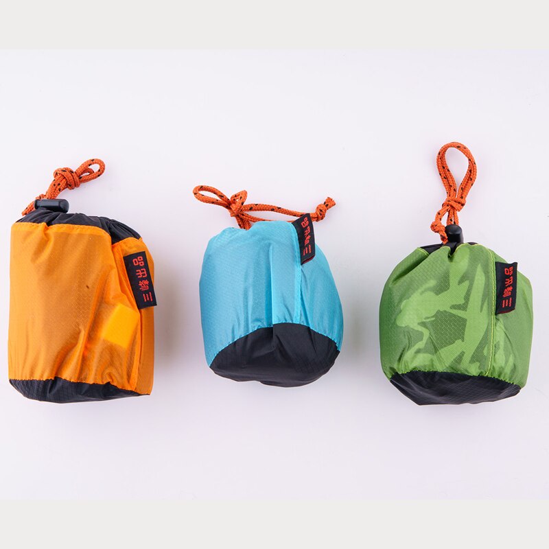 3F UL GETRIEBE 30D CORDURA Unten jacke Schlafen Empfangen Beutel Wasserdichte Tragbare draussen Reisetasche Lebensmittel Taschen