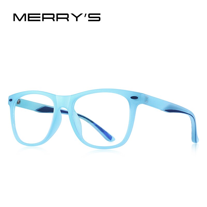 Merrys anti-blåt lys blokerende briller til børn børn dreng pige computer gaming briller blue ray briller  s7102: C03 himmelblå