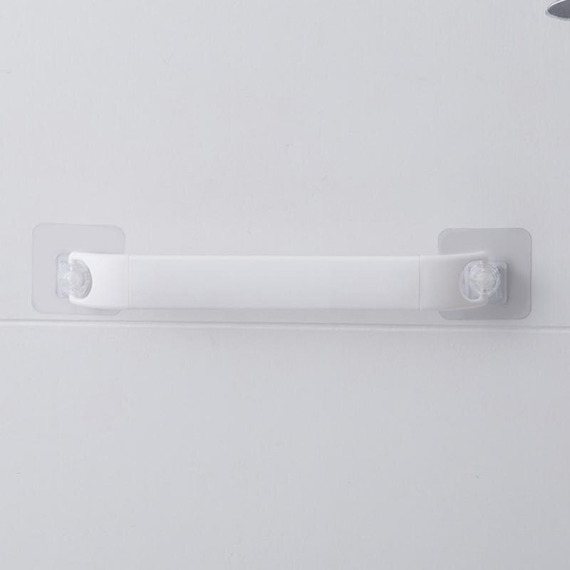 Kitchen All Purpose Storage Rack Adjustable Bathroom Towel Bar Shelf Self-adhesive Rack Holder Toilet Roll Paper Shoes Hanger: 1