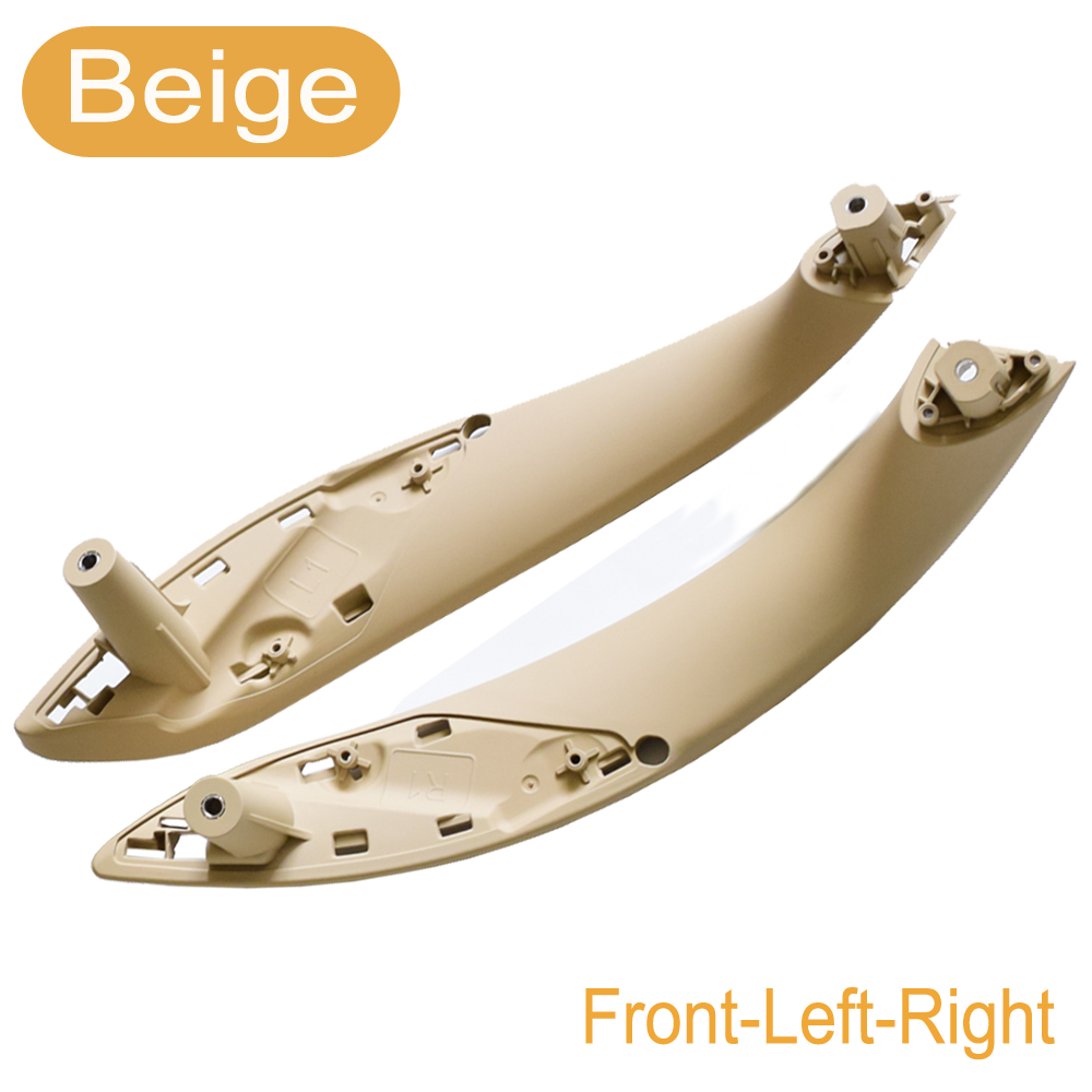 Reposabrazos de puerta Interior izquierda y derecha para BMW, cubierta embellecedora de Panel, para BMW Serie 3, F30, F32, F33, F34, F35, F36, F82: Beige-2pcs-Front