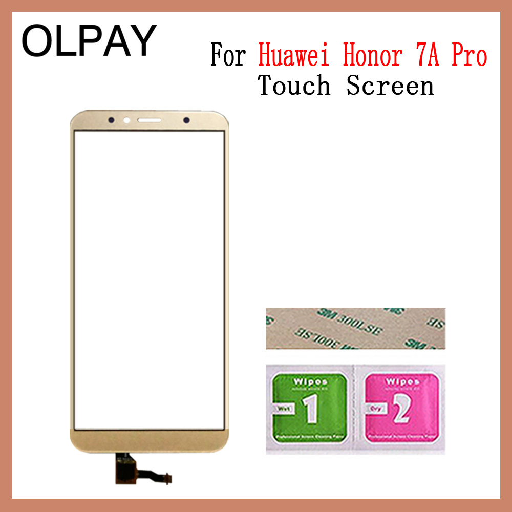 praktisch 5.7 "zoll TouchScreen Für HuaWei Honor 7A Profi AUM-L29 Touchscreen Digitizer Tafel Vorderseite Glas Objektiv Sensor: Gold Nein Werkzeug