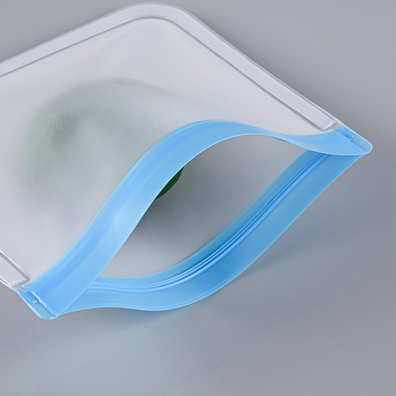 Silicone Food Storage Containers Leakproof Containers Reusable Stand Up Zip Shut Bag Cup Fresh Bag Food Storage Bag Fresh Wrap