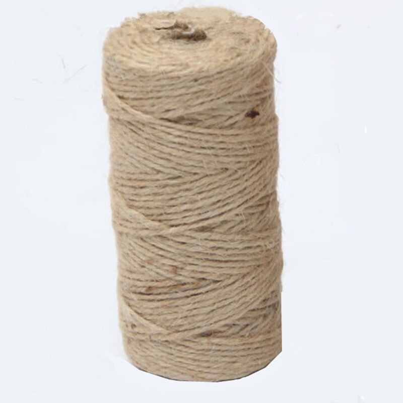Natuurlijk Jute Touw - 100g / 50g - Duurzaam Garen voor Knutselen, Tuinieren, Verpakken