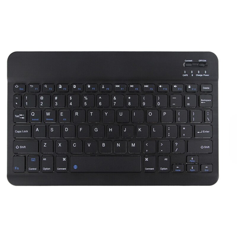 Wireless Keyboard and mouse Mini keyboard for tablet for ipad Tablet Wireless bluetooth keyboard For Android ios Windows Phone: Black keyboard