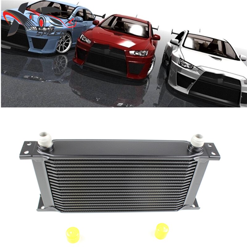19 rows oil cooler automotive engine transmission automotive upgraded aluminum alloy oil cooler assembly