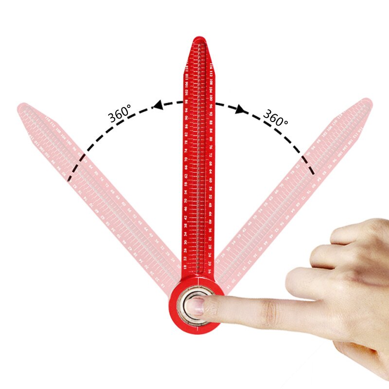 Precision Tiny Circle Maker Alloy Scribe 360 Degree Round Marking Gauge Carpenter Tool Portable Compass