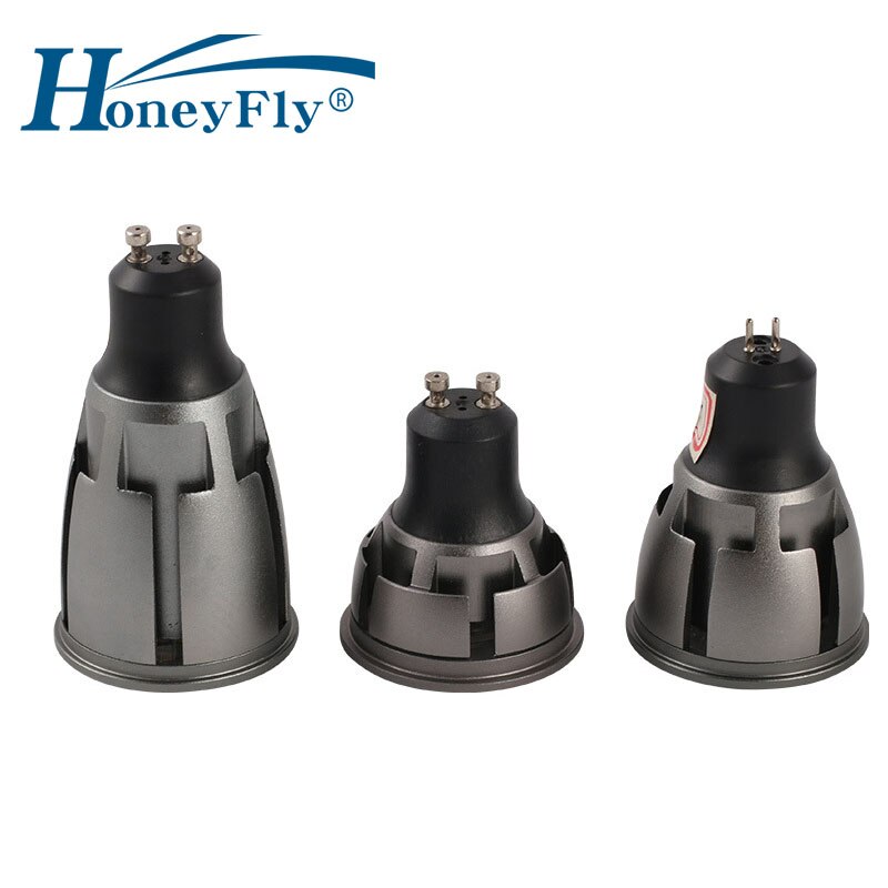 Honeyfly 5Pcs Dimbare Gu10 MR16 Led Cob Lamp 3W/7W 230V 12Vmini Led Lamp 3000K/6000K Spot Light Vervangen Halogeen Lamp