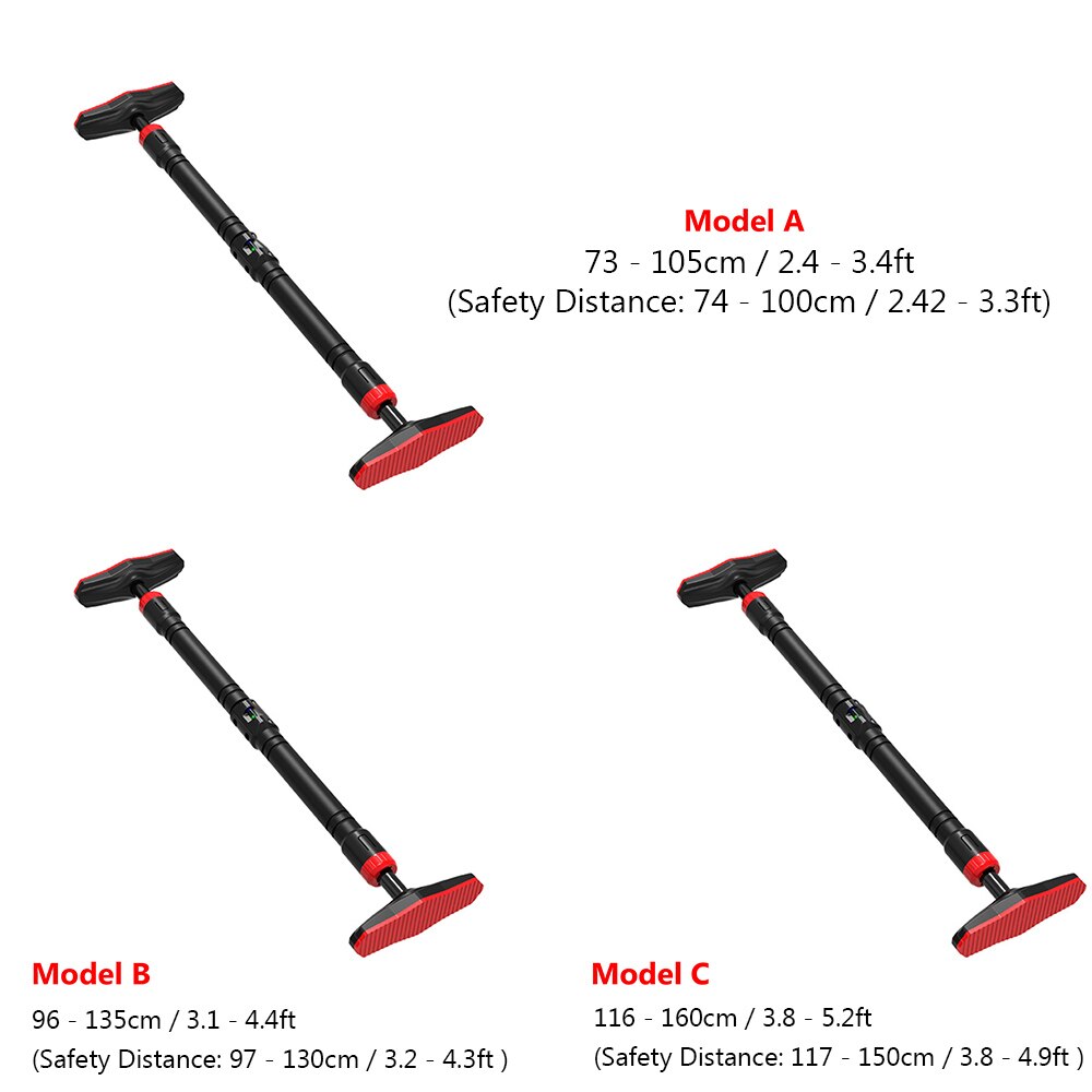 Indoor Doorway Pull Up Bar Durable Door Frame Steel Chin Up Bar Workout Bar No Screw Installation Strength Pull Up Bar