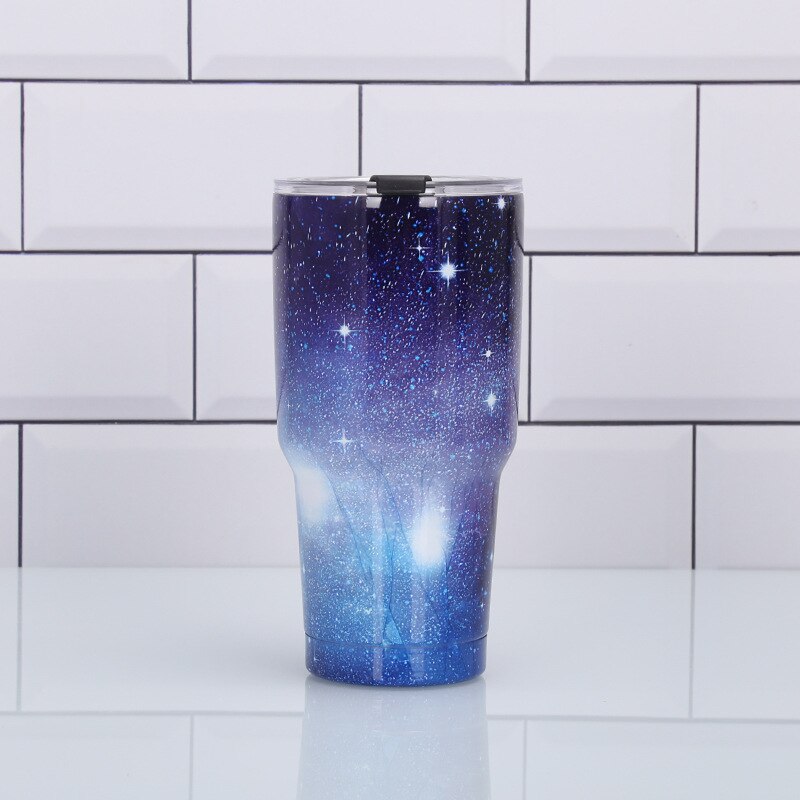 30oz Tumbler Food Grade Stainless Steel Double Wall Vacuum Insulated Coffee Cup With Lid Travel Mug Water Bottle