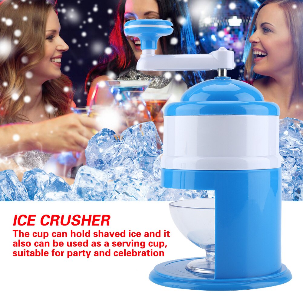 Hand Ice Crusher Handkurbel Hand Ice Crusher Rasierer Schnee Kegel Smoothie Eis Block Die Maschine Ice Shaver Ice slush maker