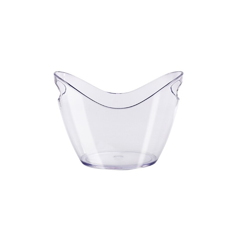 Vasca in plastica trasparente da litro in acrilico per bevande e feste bottiglie di vino o Champagne per sbarra dell'Hotel regalo del ristorante dell'Hotel