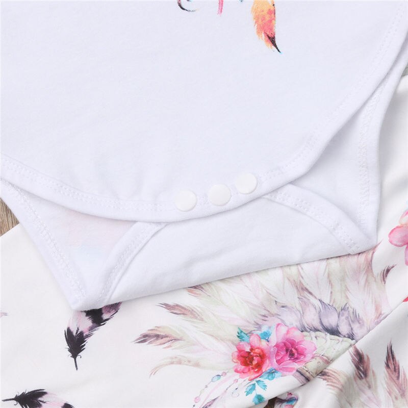 Pudcoco Neugeborenen Baby Mädchen Junge Floral Weihnachten T Shirts Komfort Casual 3 Stück Kind Outfits Schiff