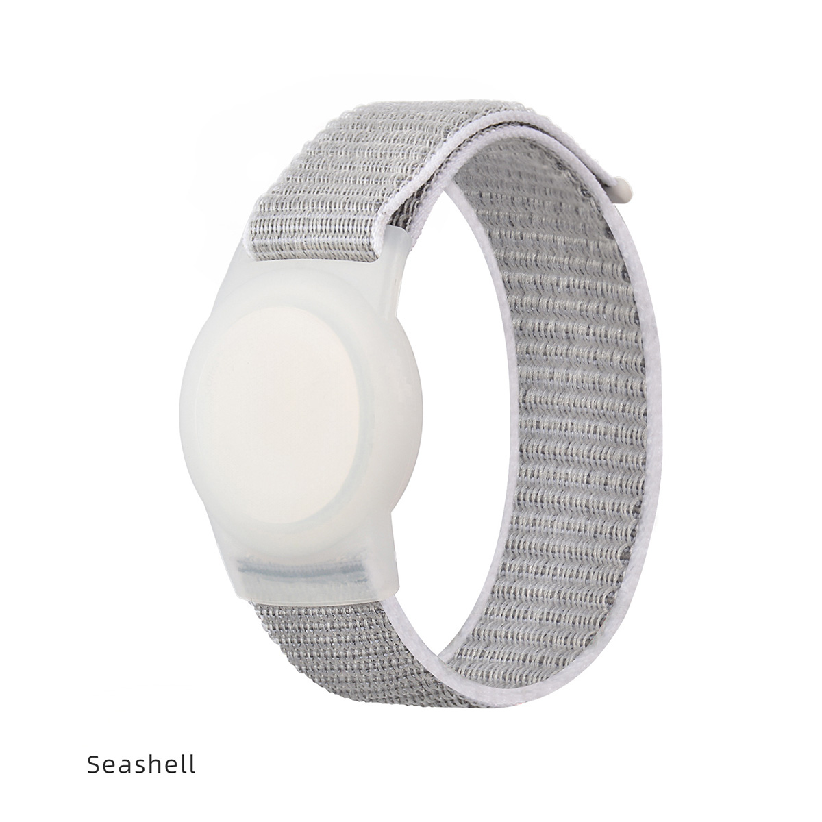 Voor Apple AirTags Kinderpolsbandjes Zachte siliconen band Antikras Cover Accessoires voor Air Tags Airtag Horlogeband Armband: XXL / MULTI