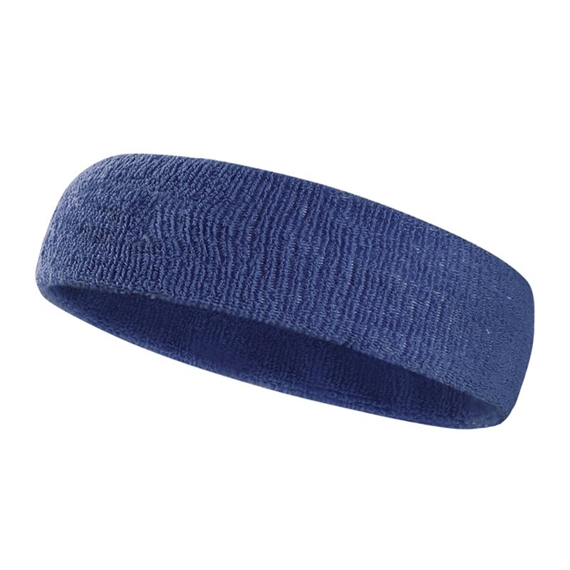 Cotton Elastic Sweatband Basketball Sports Headband Gym Fitness Sweat Hair Band Volleyball Tennis Running Sweatbands: LH