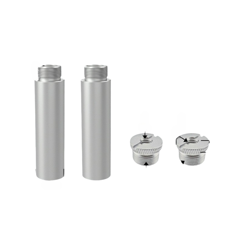 Mikrofonstativ forlængerrør mikrofonstativer 5/8 " -27 5/8 1/4 3/8 han-hun skruekonverteradapterbeslag passer til de fleste mikrofoner
