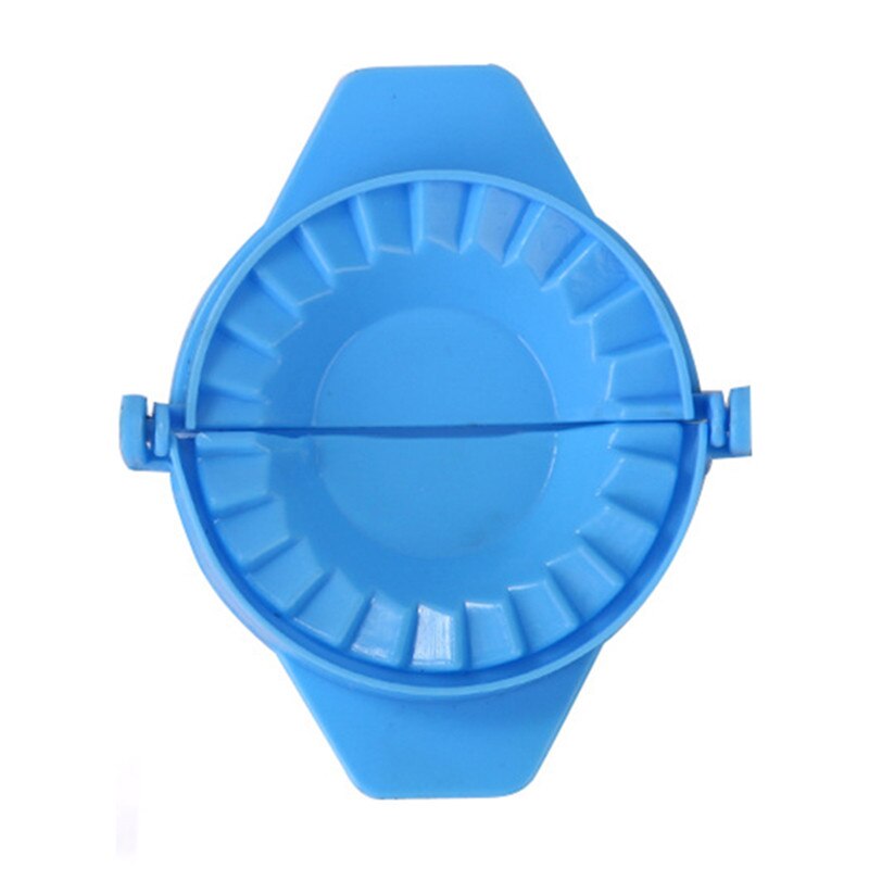Plastic Dumpling Molds Chinese Food Jiaozi Maker Dough Press Dumpling Pie Ravioli Hand Mould Kitchen Kitchen DIY Tools: blue