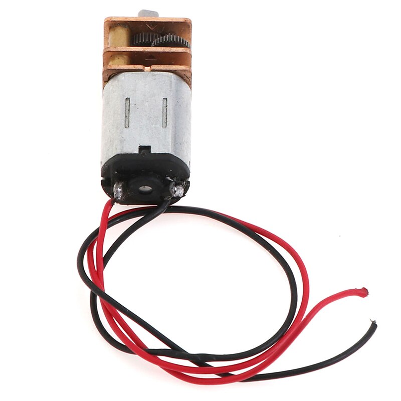 5V Steel Gear N20 Mini Precision DC Geared Motor D-Axis Speed Reduction Motor