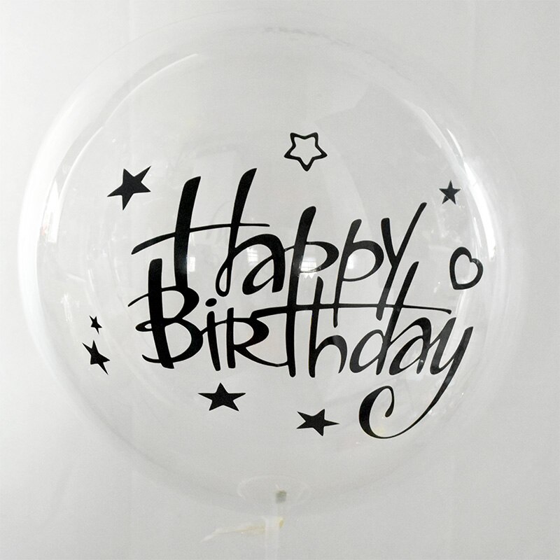 1sheet Happy Birthday Stickers Scrapbooking Birthday Balloon Stickers Kids Adult Birthday Party Decorations Accessories