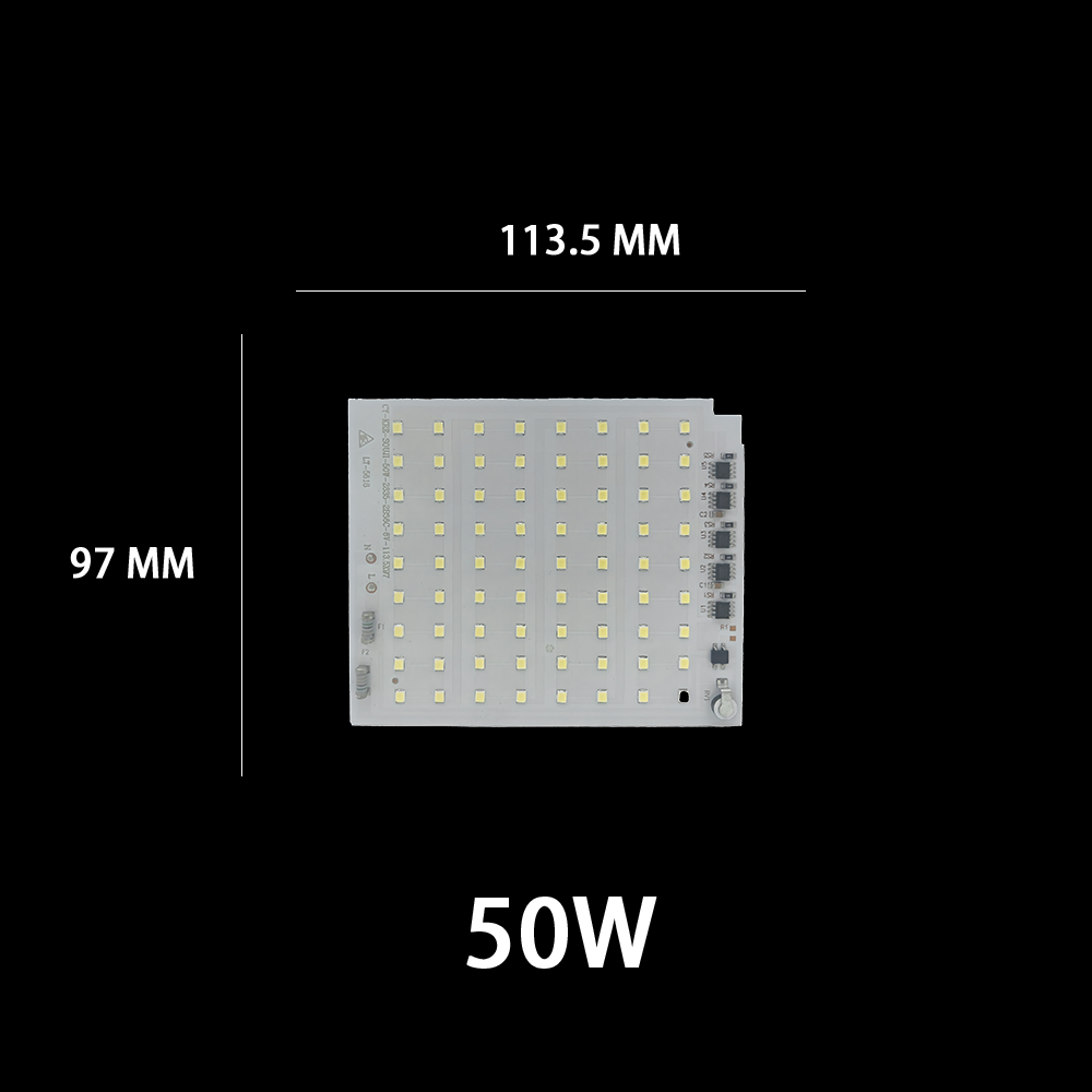 220V alto Lumen 200W SMD2835 LED Chip matriz LED COB 10W 20W 30W 50W para accesorios de iluminación foco reflector bombilla LED DIY: Multicolor / 40 W