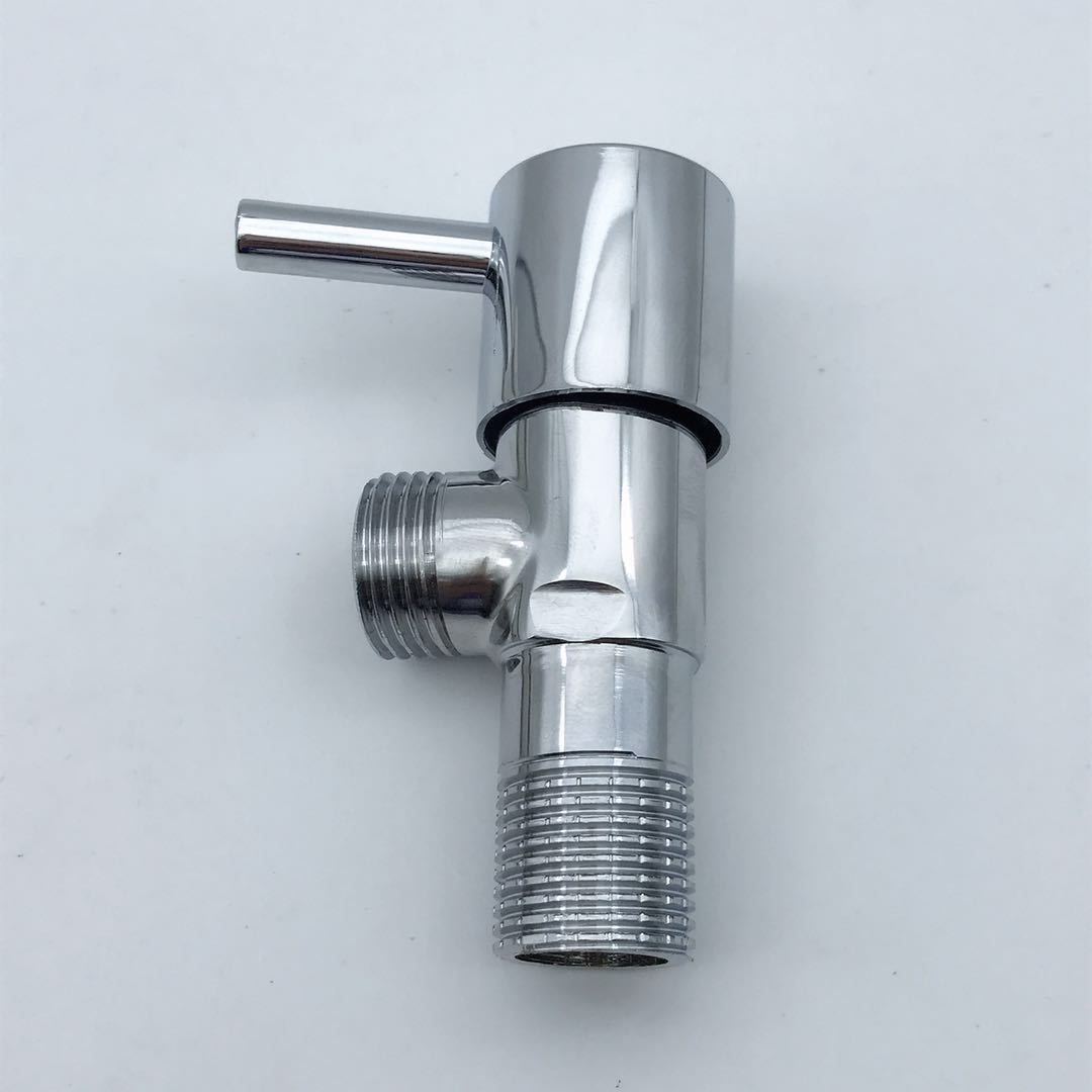 Mttuzk Massief Messing Hoekstopkraan Water Afsluiter G1/2 "X1/2 Vulventielen Warm Of Koud water Inlaatklep