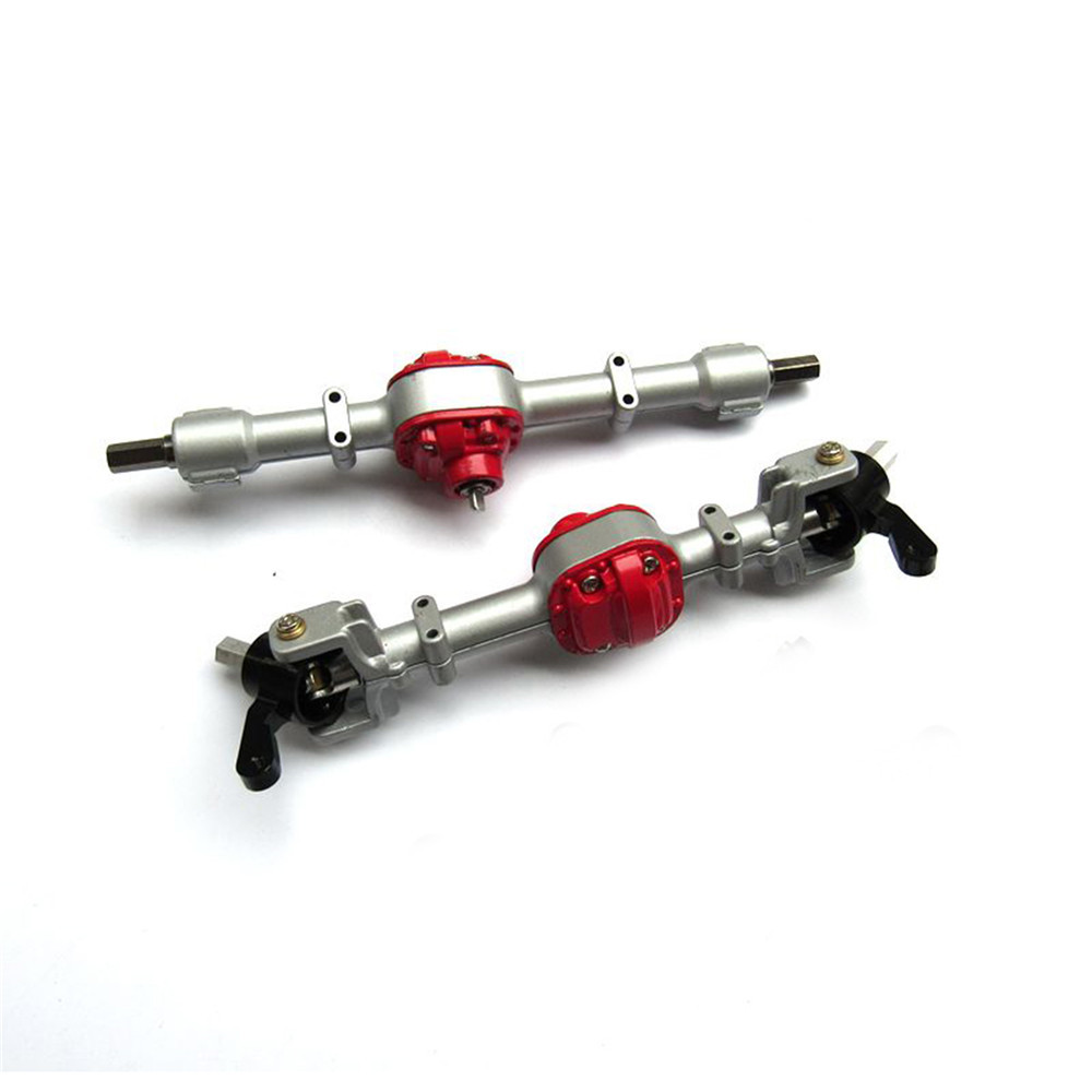 ​ Front Axle Rear Axle Bridge Shell Steering Pull Rod MN Model 1:12 D90 D91 RC Car Spare Accessories Upgrade Metal Gear: D