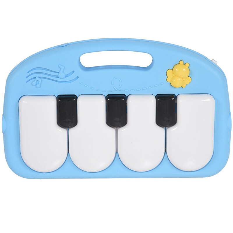 Babyspeelgoed kleurrijke muzikale speelmat speelmat dieren: Default Title