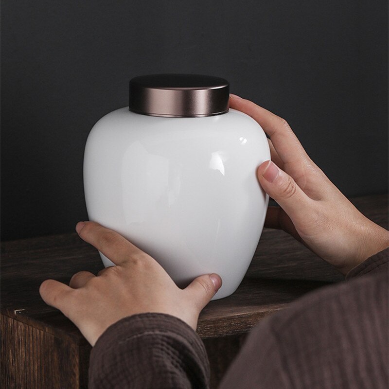 Begrafenis Urn Urnen Volwassenen Kinderen Huisdier Urnen Afgedicht Tegen Vocht Keramische Materiaal Puur Handgemaakt