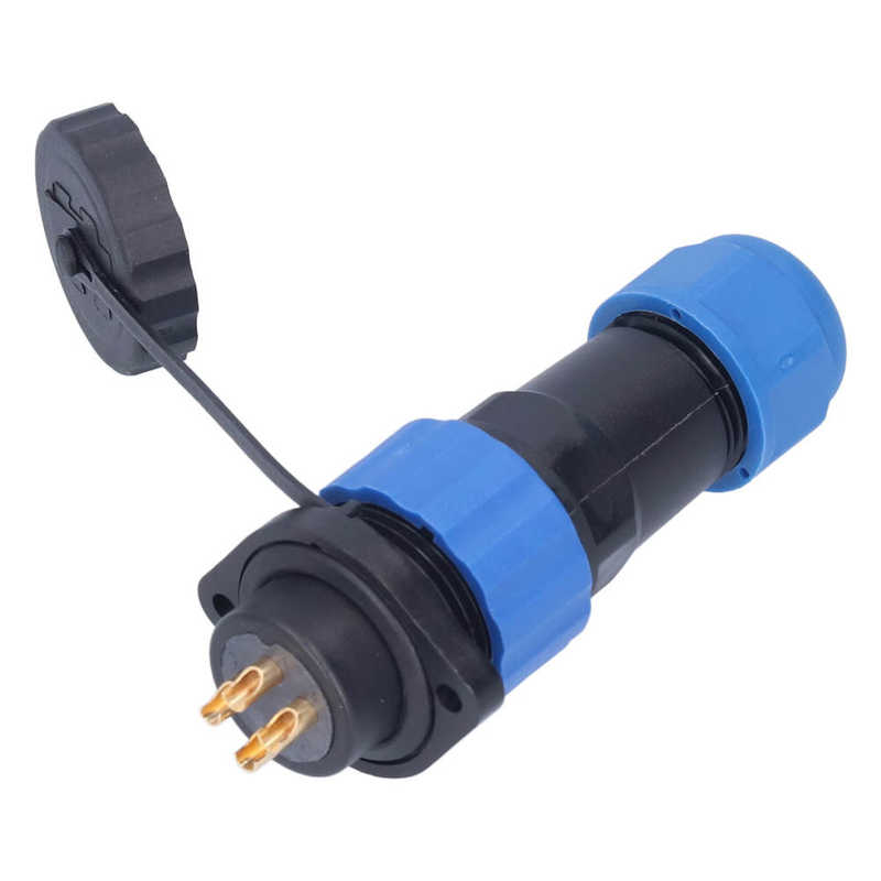 Aviation Power Connector Good Conductivity Waterproof Plug Socket for Electronic Equipments: 4 cores (380V 25A)