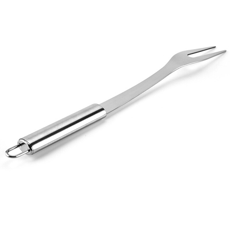 Stainless steel BBQ fork meat food fork BBQ accessories outdoor barbecue appliances