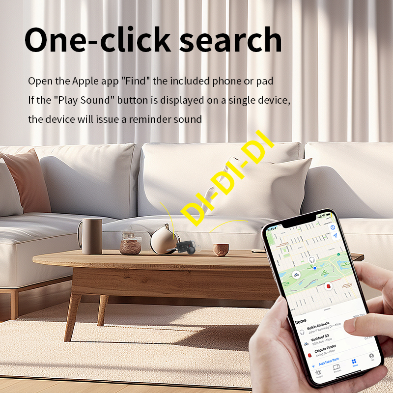 Xiaomi Magnetischer kabelloser Lade-Anti-Verlust-Finder Findmy Finder Global Unlimited Distance Tracker Tracking Bewegungsverfolgung