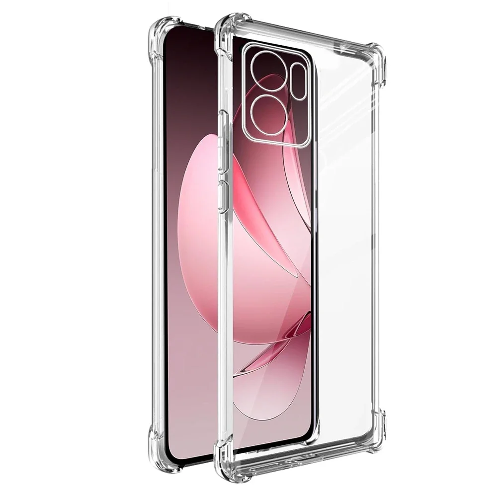 Nueva funda de TPU con Airbag degradado para OPPO Reno 14 13 Pro 14F 13F 13FS 5G, funda protectora a prueba de golpes, Fundas Coque Capa: Cuero / Transparente