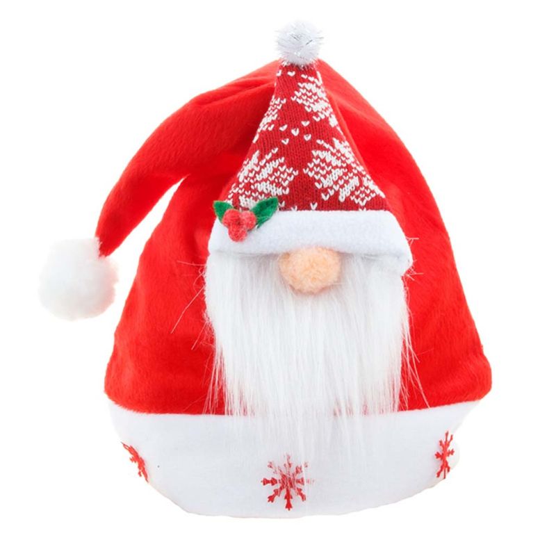 Kerst Zweedse Gnome Santa Pop Hoed Unisex Cap Voor Party Home Decor Xmas: B