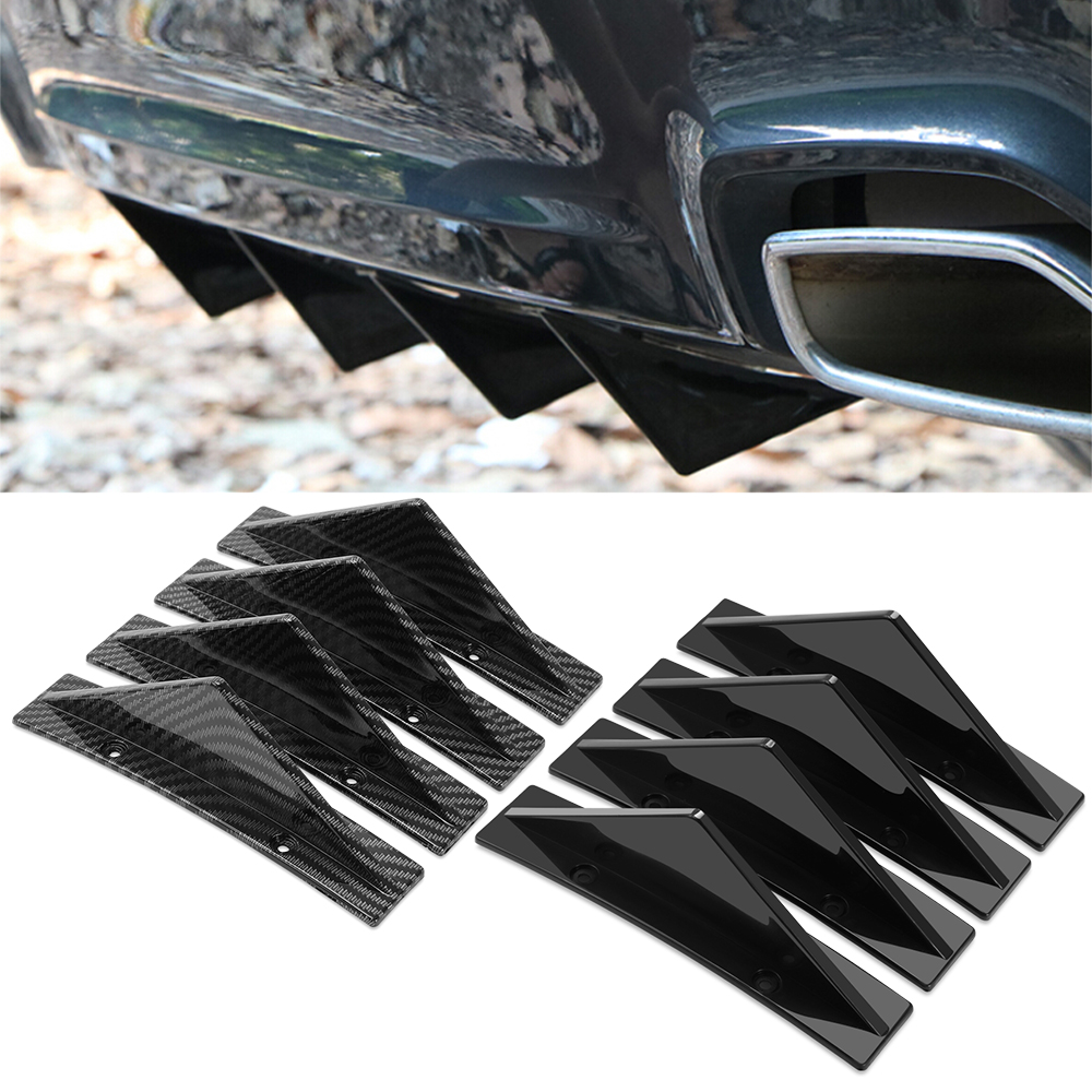 4 Stuks Auto Achterbumper Diffuser Voor Seat Leon 5f Volkswagen Golf 7 Ford Mondeo Opel Vectra C Seat Ibiza 6l Renault