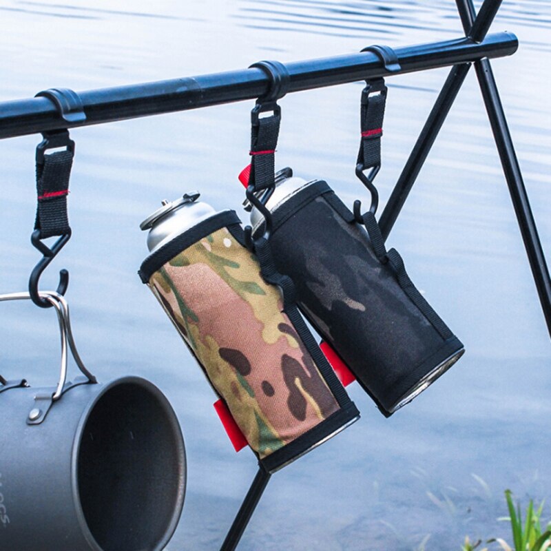 Nieuwe gas autobus Della Copertura Della Protezione Brandstof autobus Opbergtas Campeggio Wandelen gas Cilinder Serbatoio Accessori all'aperto Gereedschappen >1L