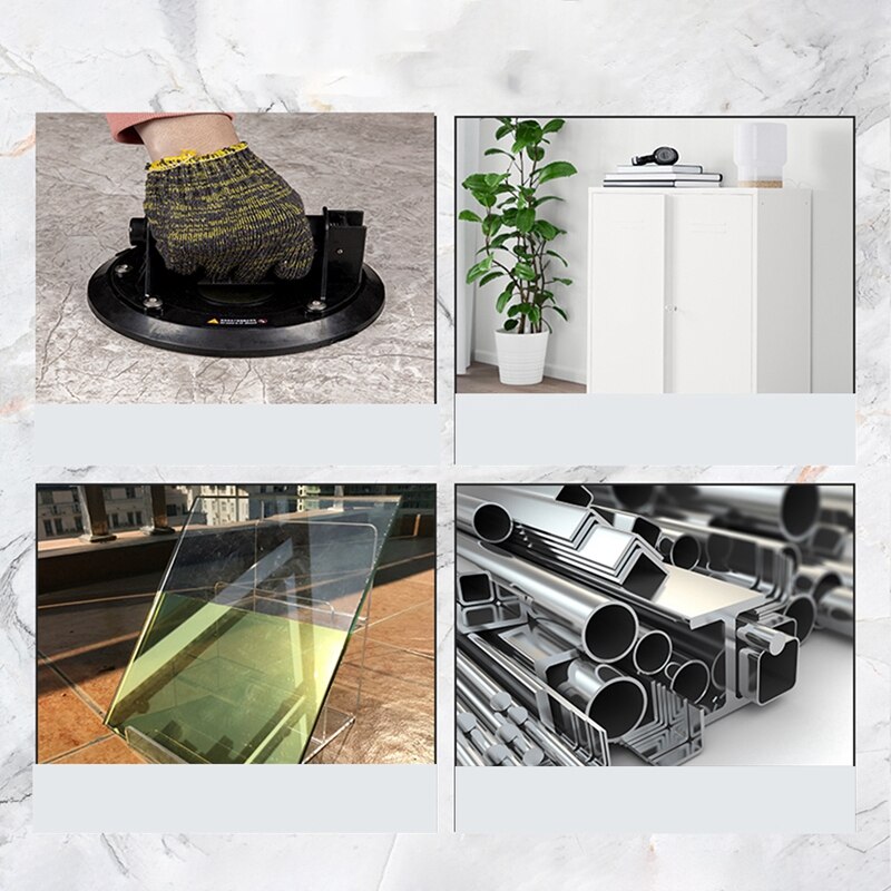 Vacuum Suction Cup 8Inch 200Kg Bearing Capacity Heavy Duty Vacuum Lifter for Granite Tile Manual Lifting