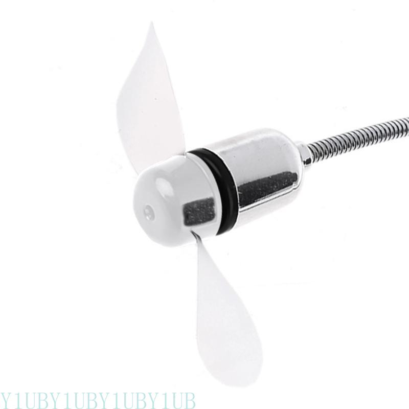 652F Office Outdoor Universal Flexible USB Fan Air Cooling For Laptop Desktop PC Computer USB Powerbank