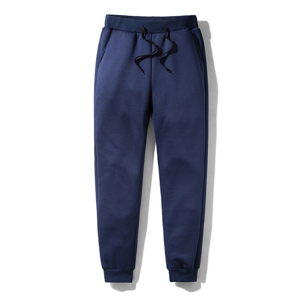 Mannen Dikke Fleece Thermiek Broek Outdoor Winter Warm Casual Broek Joggers Sport ASD88