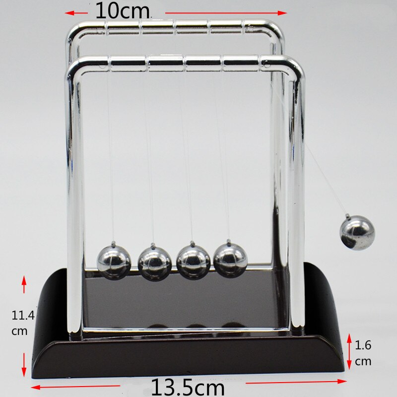 Physics Science Energy Conservation Laws Pendulum Desk Toy Cradle Balance Balls Experiment Apparatus