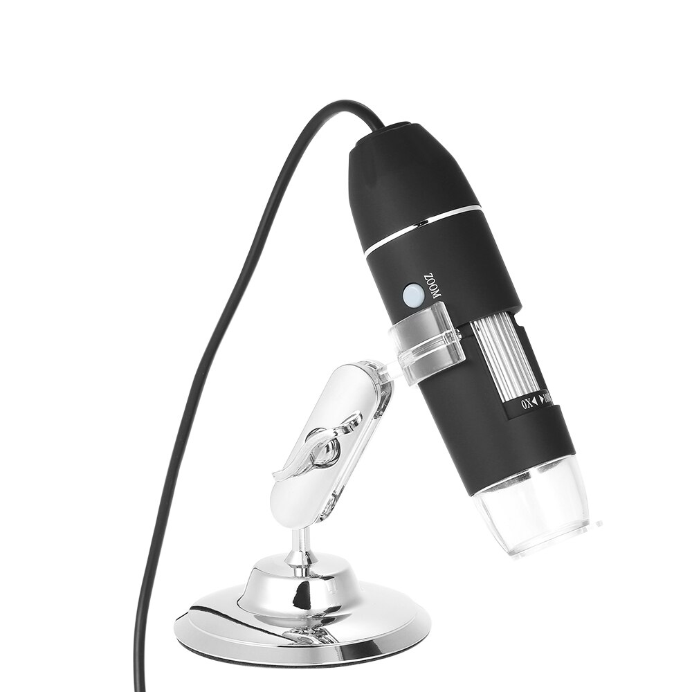 mini AV LED Digital Microscope 1000X Magnification optical instruments soldering microscope with Holder True 0.3MP Video Camera: Default Title