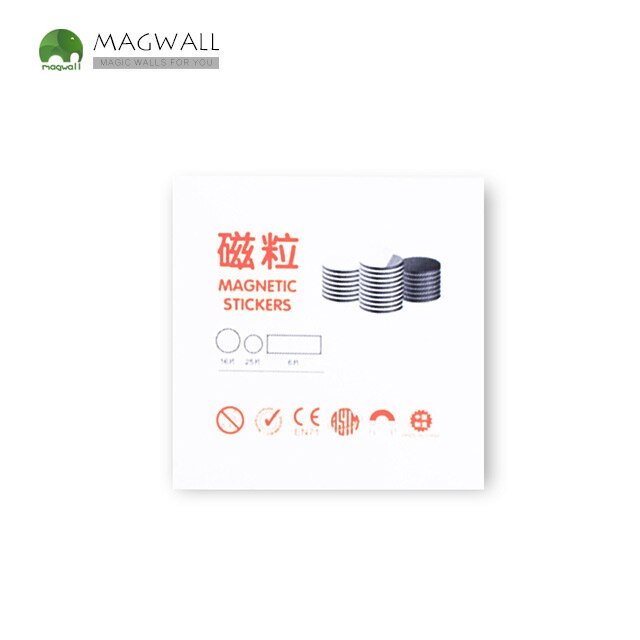 Magneet Ronde Vierkante Rechthoek Magnetische Sticker Eenvoudige Papier Plakken Magneet