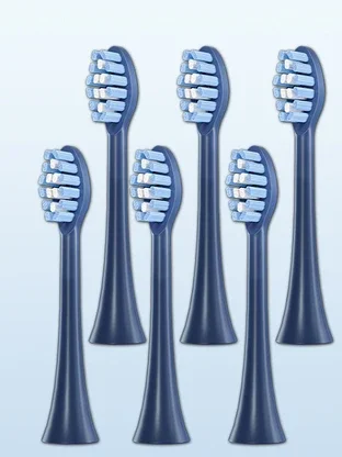 12 stuks opzetborstels Past met FLYCO elektrische opzetborstel TH01 originele FT7105/FT7106/FT7205 universele vervanging: Zilver