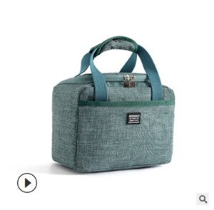 Sac isotherme Portable pour le déjeuner, pour les fruits et les aliments, pour la glace, imperméable, grande sacoche thermique pour pique-nique, pour femmes: B03