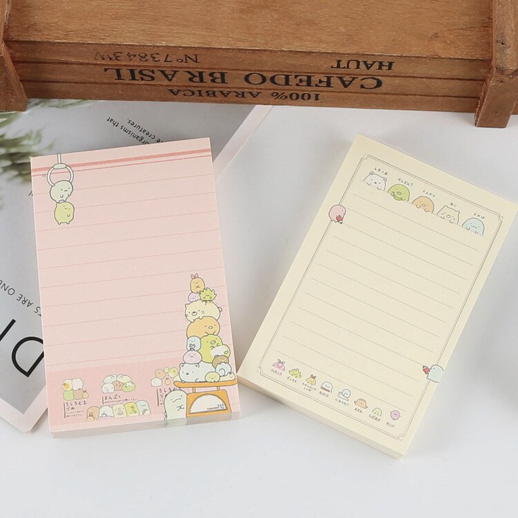 48% Japan Classroom notebook soft copying homework book Tearable note paper diy toy WJ01