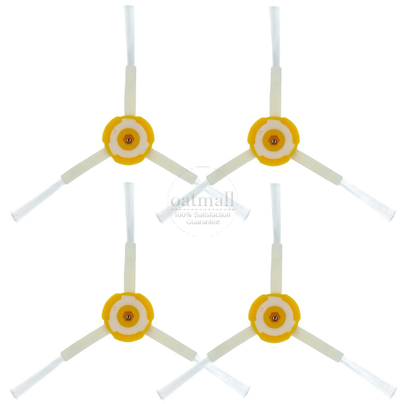 Para iRobot Roomba 960 900 891 800 Series accesorios repuestos Kit de reposición de aspiradora Cepillo Lateral de goma filtro HEPA: Amarillo claro