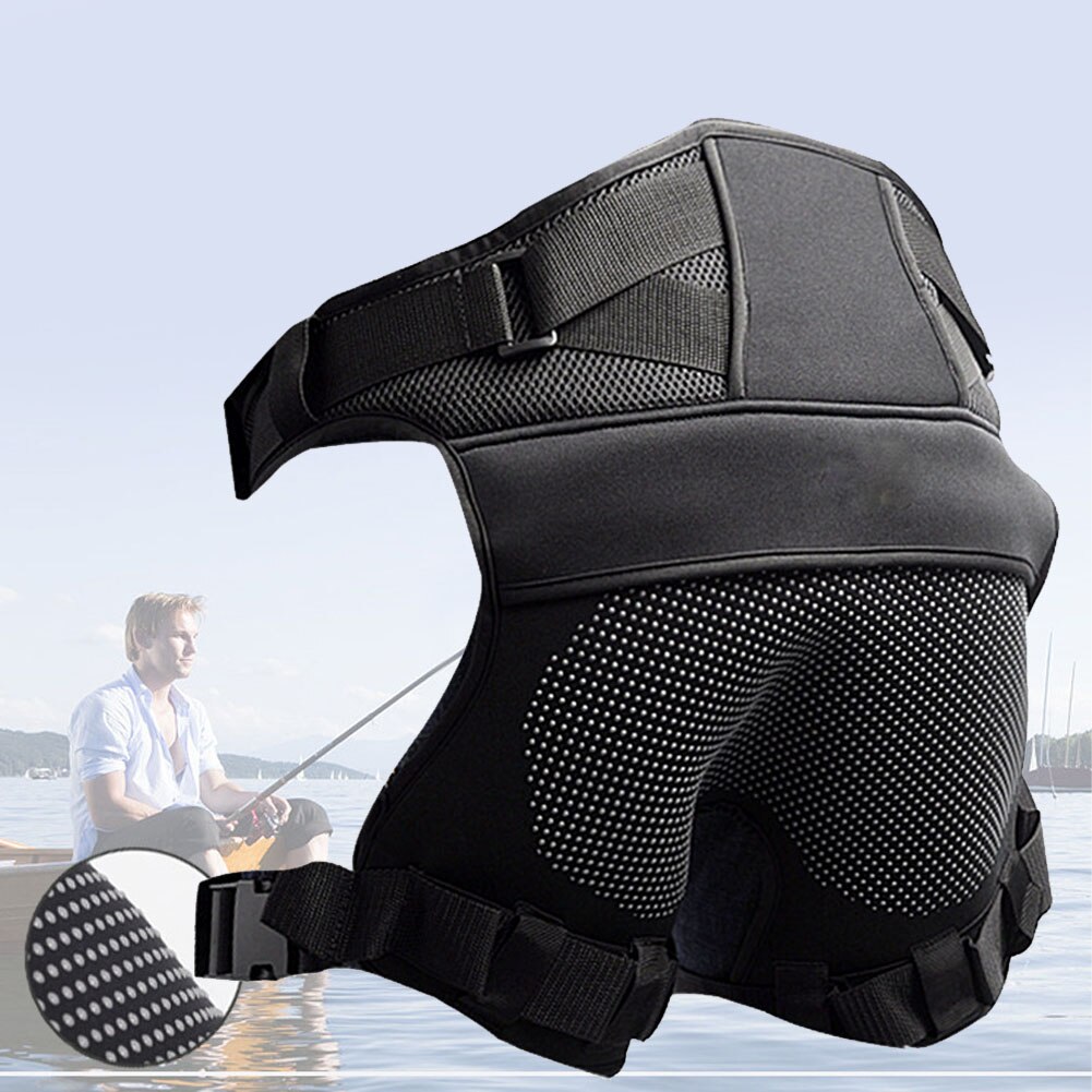 Siège de pêche pliant, coussin d'extérieur, Protection des hanches, imperméable, antidérapant, résistant à l'humidité, tapis respirant et réglable