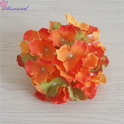 10 Stuks 20Cm Grote Zijden Hortensia Bloem Stem Bloemen Tak Voor Bruiloft Decoratie Diy Bloemen Muur Levert