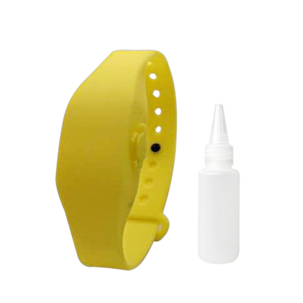 Multicolor Liquid Soap Wristband Gel Dispenser Sanitizer Holder Bracelet Hand Belt with Bottle for Hands Washing Accessories: 02